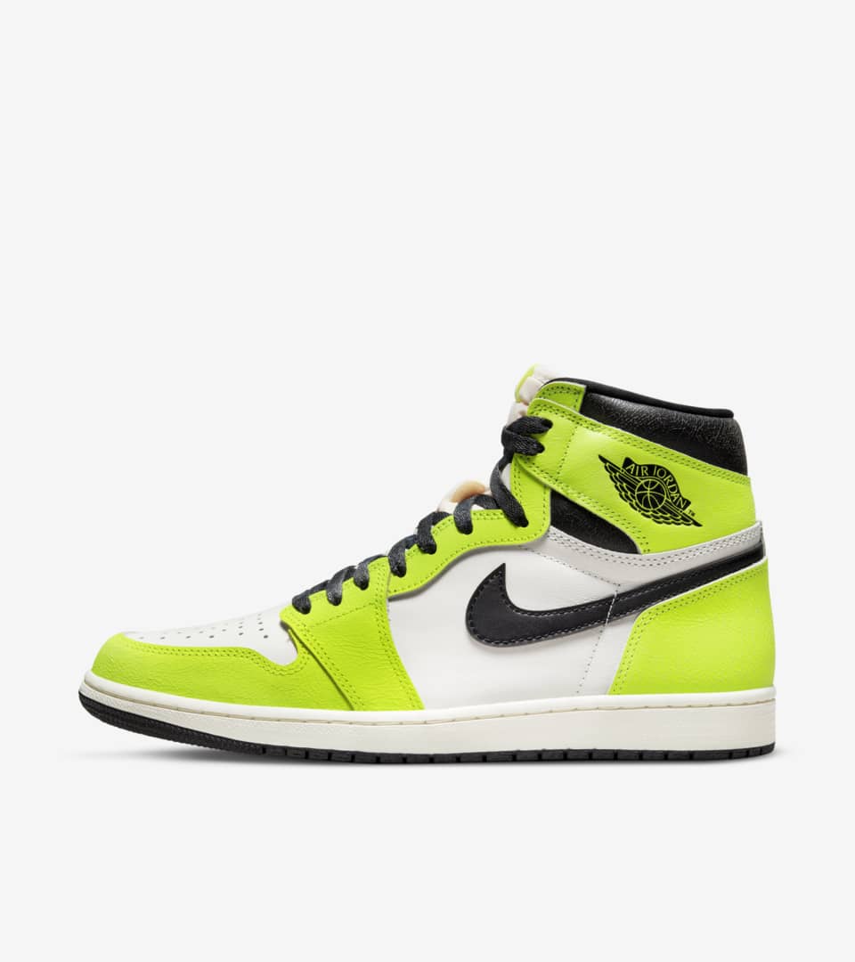 Date de sortie de la Air Jordan 1 « Volt » (555088702). Nike SNKRS